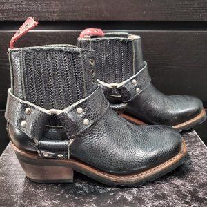 Freebird Whiskey Boots Black Size 5